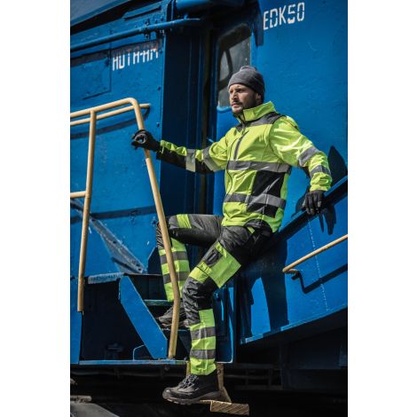 Półbuty robocze z podnoskiem stalowym szaro-czarne S1P SRA L30405 Lahti Pro - 4